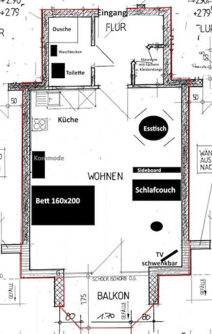 Gemuetliches Ferienapartment Mit Optionaler E-Ladesaeule Eichenzell Buitenkant foto